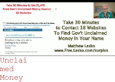 golookup Unclaimed Money